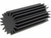 SK58550SA, Радиатор; для диод LED; O:20мм; H:50мм; Цвет: черный, Fischer Elektronik