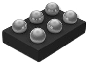 TPS22932BYFPT, Load Switch IC DSBGA-6, Texas Instruments