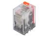 HR604CA024, Реле: электромагнитное; 4PDT; Uобмотки:24ВAC; 7A/250ВAC; 7A/30ВDC, LOVATO