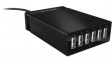 IB-CH601 USB charger, 100 x 26 x 70 mm, 178 g