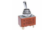 S21AW Toggle Switch, On-None-Off, Soldering Lugs