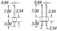 SS-1X36-T1-7/3MM штыревой разъем 1x36P