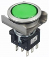LB6ML-A1T64G Кнопочный переключатель с подсветкой 2CO 5 A 30 В / 125 В / 250 В IP65