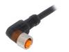 13178 RKMWV 3-224/5 M, Разъем: M8; 5м; "мама"; PIN:3; угловой 90°; вилка; PUR, Lumberg Automation (Belden brand)