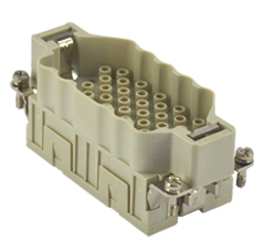 CQEEM 40, male insert, 40 poles + PE, ILME