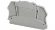 3047491 D-UTME 4 End plate, Grey