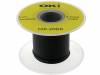 R26BLACK-0100, Кабель; однопров; OFC; 26AWG; kynar 460 (PVDF); черный; 300В; 100м, OK International
