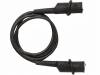 6576-24-0 POMONA, Измерительный провод; силикон; 0,6м; черный; 10А; 1000В, Pomona