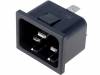 PF0598/15/63, Разъем: питания AC; IEC 60320; C20 (I); гнездо; "папа"; 16А; 250ВAC, Bulgin