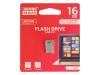 UPO3-0160S0R11, Флешка; USB 3.0; 16ГБ; серебристый; Считывание:20МБ/с, GOODRAM