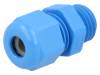 1.209.1202.51 Кабельный ввод; M12; IP68; Мат-л: полиамид; синий; Серия: HSK-K