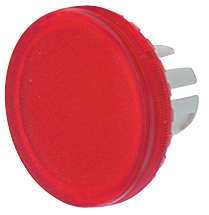 61-9671.6, Линза для кнопки; 22мм; 61; Цвет: прозрачный синий; Мат-л: пластик, EAO