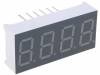 KW4-361ASA Дисплей: LED; 7-сегментный; 9мм; красный; 2-4мкд; анод; II.зн:4