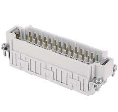 JDSM 42, male insert, 42 poles + PE, ILME