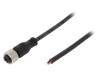 SAIL-M12BG-4-5.0U, Соединительный кабель; M12; PIN: 4; прямой; 5м; вилка; 250ВAC; 4А, Weidmuller