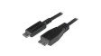 USB31CUB1M USB Cable USB-C Plug - USB Micro-B Plug 1m USB 3.1 Black