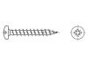 5402819 Винт; 4x15; Головка: цилиндрическая; Pozidriv; PZ2; сталь; цинк
