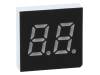 LDD030BAG-103, Дисплей: LED; 7-сегментный; 7,62мм; зеленый; 3мкд; анод; II.зн:2, WENRUN