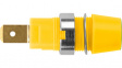 SAB 7560 AU / GE Safety Socket diam. 4 mm yellow CAT III N/