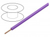 105-6 Провод; однопров; Cu; 1x0,20мм2; ПВХ; фиолетовый; 60В; -10?85°C