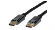 11045867 Video Cable, DisplayPort Plug - DisplayPort Plug, 7680 x 4320, 2m