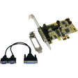 EX-45352IS PCI-E x1 Card2x RS422/485 DB9M (Cable)