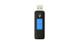 VF316GAR-3E USB Stick with Slide-In Connector, 16GB, USB 3.0, Black / Blue