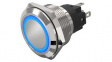 82-6151.2123 Illuminated Pushbutton 1CO, IP65/IP67, LED, Blue, Maintained Function
