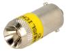 1SFA616921R2023 Лампа LED; Цвет: желтый; Цоколь: BA9S; 24ВAC; 24ВDC