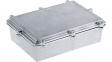 RND 455-00621 Sealed Metal Enclosure, Light Grey, 182 x 262 x 90 mm, Aluminium Alloy / ADC12, 