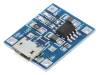 OKY3402-1 Модуль: зарядное усторойство Li-Po/Li-Ion; 5ВDC; USB B micro