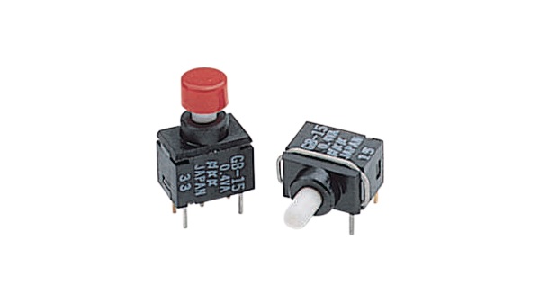 Переключатель кнопочный GB15AH от NKK Switches