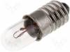 LAMP-ML378/3, Лампа: миниатюрная; 6В; 0,9Вт; E5,5; цилиндрический; O4,7мм; L:15мм, Goobay
