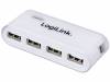 UA0086, Hub USB; USB 2.0; PnP; Кол-во портов:4; 480Мбит/с, LOGILINK