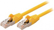 CCGP85121YE025 Network Cable CAT5e SF/UTP 250 mm Yellow