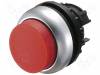 M22-DRLH-R Переключатель: кнопочный; 2; 22мм; красный; Подсвет: M22-LED; IP67