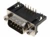 DHP9-09M, Гнездо; D-Sub; PIN:9; "папа"; стандарт 9,4мм; Фиксация: винтами, CONNFLY