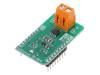 HALL CURRENT 6 CLICK, Click board; датчих Холла; I2C; ACS723 IC; mikroBUS вилка, MikroElektronika