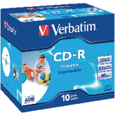 43325, CD-R 700 MB 10x Jewel Case, Verbatim