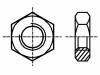 M3/BN508 Гайка; шестигранная; M3; латунь; Шаг:0,5; 5,5мм; BN:508; DIN:439B