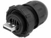 DCC-USBAT-180, Вилка; USB A; Data-Con-X; на провод; прямой; V: USB 2.0; IP67,IP68, Switchcraft