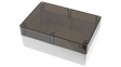 1554XA2GYSL  Watertight Enclosure, Polycarbonate, 200x300x120mm, Light Grey / Smoked Grey