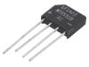 NTE5319, Однофазный выпрямительный мост; Urmax:600В; If:4А; Ifsm:200А, NTE