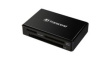 TS-RDF8K2 Memory Card Reader, SDHC/SDXC/microSDHC/microSDXC/CompactFlash, USB 3.0, UHS-I