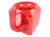 PNC-0016, Сигнализатор: светозвуковой; 230ВAC; Цвет: красный; IP66; -25?70°C, Klaxon