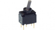 G18AP Toggle Switch, (On)-Off-(On), Soldering Pins / Straight