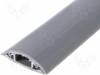 RD-20, Кабельный короб; Дл:1м; серый; Мат-л: ПВХ; 85°C, Kai Suh Suh (KSS)