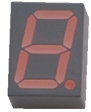 TDSR 1060 7-сег. СИД-дисплей красный 10 mm THT