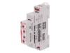 RPC-1EU-UNI, Реле времени; 1с?10 дней; SPDT; 24В DC/16А,250В AC/16A; DIN; IP20, RELPOL