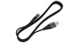78-51407 Cable, USB-A Plug - USB Micro-B Plug, 2m, Black